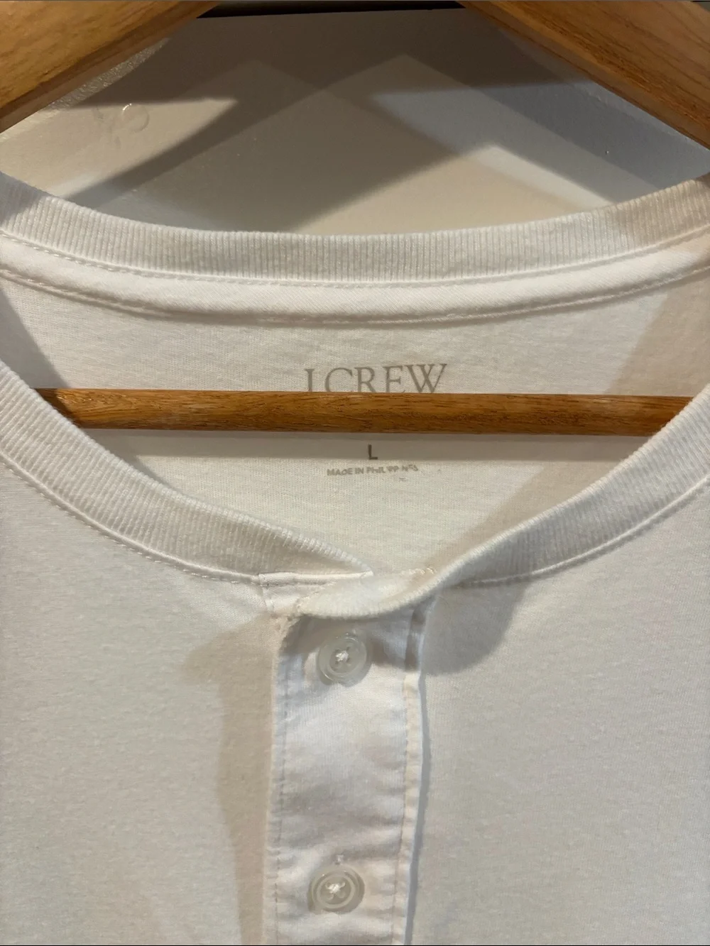 J. Crew soft cotton